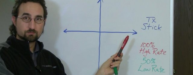 Graphing servo movement vs stick movement